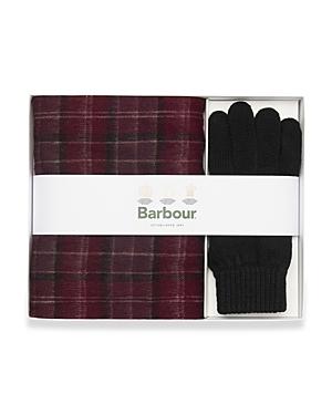 Barbour Nairn Gloves And Scarf Gift Set