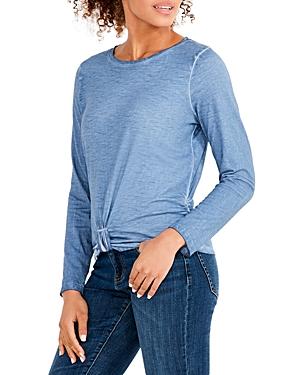 Nic+zoe Bracelet Sleeve Knotted Top