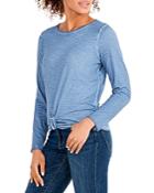 Nic+zoe Bracelet Sleeve Knotted Top