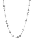 John Hardy Sterling Silver Bamboo Sautoir Necklace With Grey Moonstone, 36