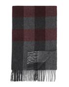 The Men's Store At Bloomingdale's Cashmere Box Check Scarf