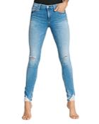Rag & Bone Cate Mid-rise Ankle Skinny Jeans In Hazy Daze
