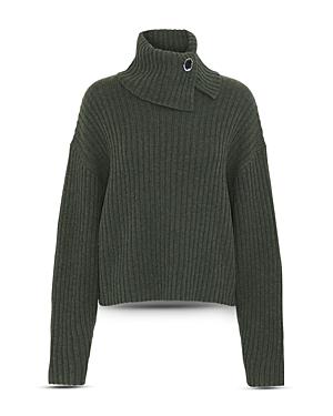Remain Francine Brooch Detail Turtleneck Sweater