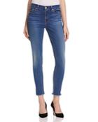 7 For All Mankind Skinny Ankle Jeans In Reign - 100% Bloomingdale's Exclusive