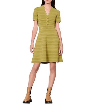 Sandro Fabienne Knit Dress