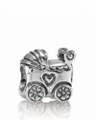 Pandora Charm - Sterling Silver Baby Carriage, Moments Collection