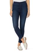 Nydj Petites Pull-on Skinny Ankle Jeans In Clean Vista