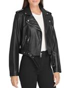 Levi's Belted Faux Leather Moto Jacket