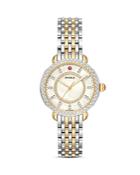 Michele Two-tone Sidney Classic Watch, 33mm