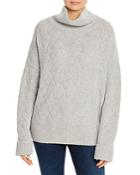 B New York Slouchy Mock-neck Sweater