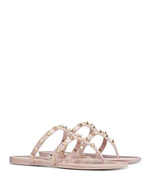 Valentino Garavani Women's Pyramid Studded Thong Sandals