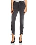 Frame Le High Skinny Tulip-hem Jeans In Quinby