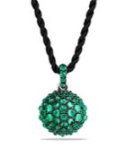 David Yurman Osetra Pendant Necklace With Green Onyx