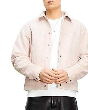 The Kooples Light Pink Leather Jacket