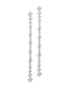 Bloomingdale's Diamond Linear Drop Earrings In 14k White Gold, 1.85 Ct. T.w. - 100% Exclusive