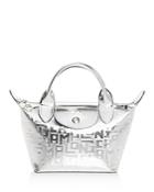 Longchamp Le Pliage Cuir Mini Leather Handbag