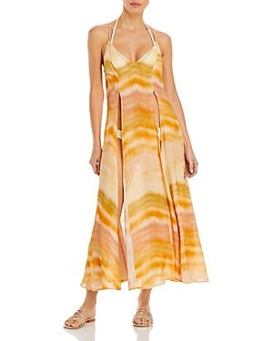 Cult Gaia Domino Maxi Dress Swim Cover-up