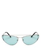 Prada Women's Brow Bar Cat Eye Sunglasses, 66mm