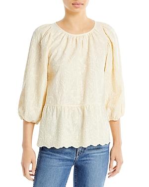 Vanessa Bruno Rollin Embroidered Blouse