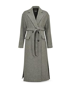 Pinko Wool Blend Trench Coat