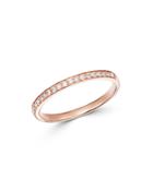 Bloomingdale's Diamond Stacking Band In 14k Rose Gold, 0.15 Ct. T.w. - 100% Exclusive