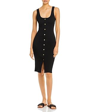 Aqua Ribbed Knit Bodycon Dress - 100% Exclusive