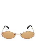 Kendall And Kylie Women's Kye Rimless Oval Sunglasses, 51mm