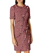 Karen Millen Tweed Fringe Dress