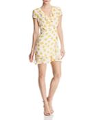 Bardot Floral-print Open-back Dress - 100% Exclusive