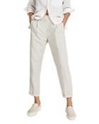 Reiss Lily Pull-on Straight-leg Trousers