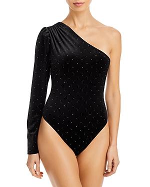 Bcbgmaxazria Knit One Shoulder Bodysuit