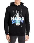 Hugo Dyberbug Cotton Printed Regular Fit Hoodie