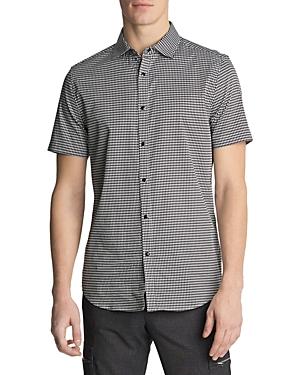 Karl Lagerfield Paris Slim Fit Houndstooth Shirt