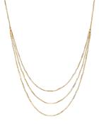 14k Yellow Gold Multi Strand Necklace, 17 - 100% Exclusive