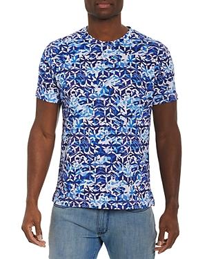 Robert Graham Pogues Cotton Floral Vines Graphic Tee
