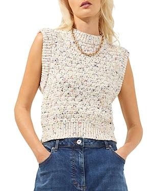 French Connection Kasper Textured Knit Sleeveless Sweater