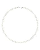 Tous Sterling Silver Glass Pearl Choker Necklace, 16.5