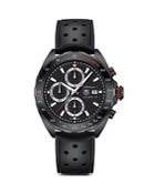 Tag Heuer Formula 1 Calibre 16 Chronograph Black Titanium Carbide And Stainless Steel Watch, 44mm