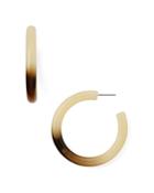 Aqua Ombre Hoop Earrings - 100% Exclusive