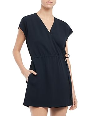 Theory Rosin Wrap Romper