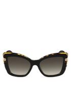Salvatore Ferragamo Women's Zyl Square Butterfly Sunglasses, 54mm