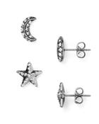 Marc Jacobs Moon & Star Stud Earrings