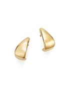 14k Yellow Gold Huggie Hoop Earrings - 100% Exclusive
