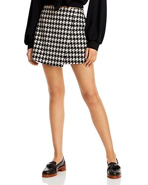 Alice And Olivia Renna Button Wrap Mini Skort