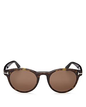 Tom Ford Palmer Round Sunglasses, 51mm