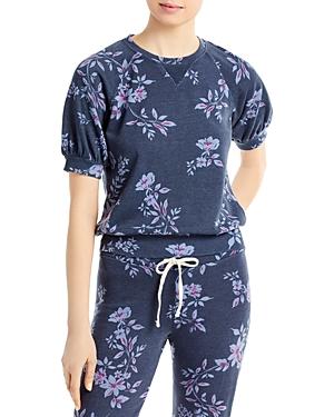 Sundry Dark Floral Tee