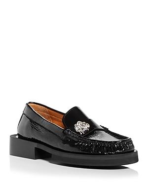 Ganni Women's Retro Moc Toe Loafers