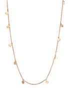 Kismet By Milka 14k Rose Gold Dangle Circles Necklace, 18