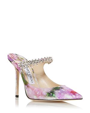 Jimmy Choo Women's Bing 100 High Heel Pointed Toe Mules