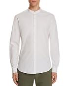 Theory Band Collar Slim Fit Button-down Shirt - 100% Exclusive